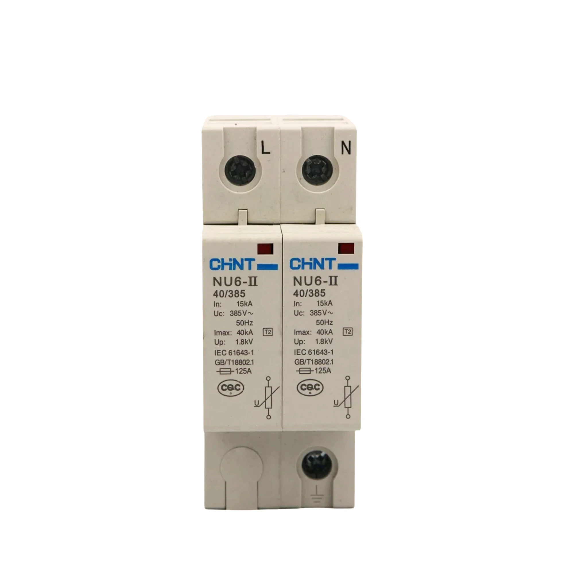 CHINT NU6 spd Type 2 lightning Electrical Home Surge Protector Ac Power Surge Protector Voltage Industrial Surge Protectors