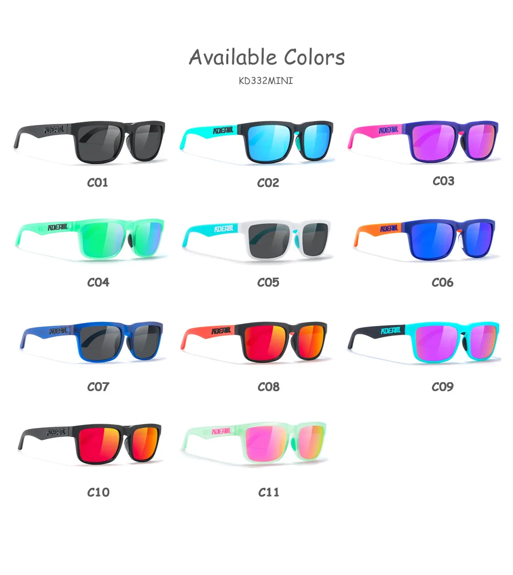 Kdeam Kids Polarized Sports Sunglasses UV400