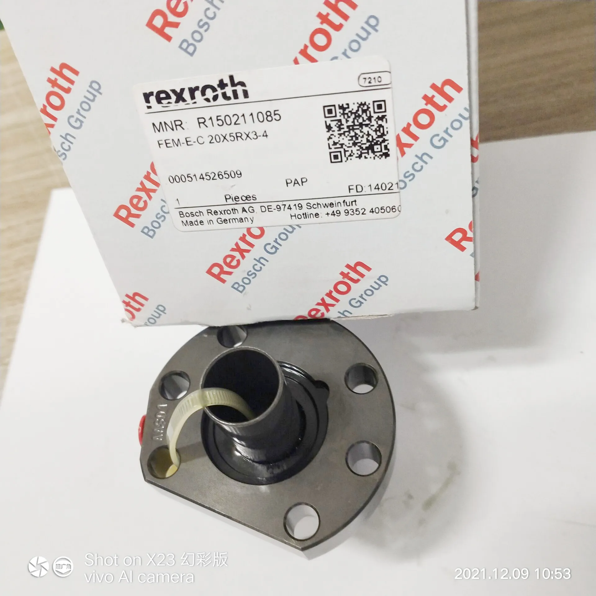 Rexroth CNC Machine Linear Ball Screw Nut R150254086 R150354086