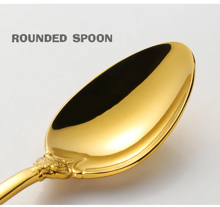 เครื่องเงินสแตนเลสสตีลช้อนและชุดส้อมตกแต่งงานแต่งงานย้อนยุคโรงแรมมีด 25