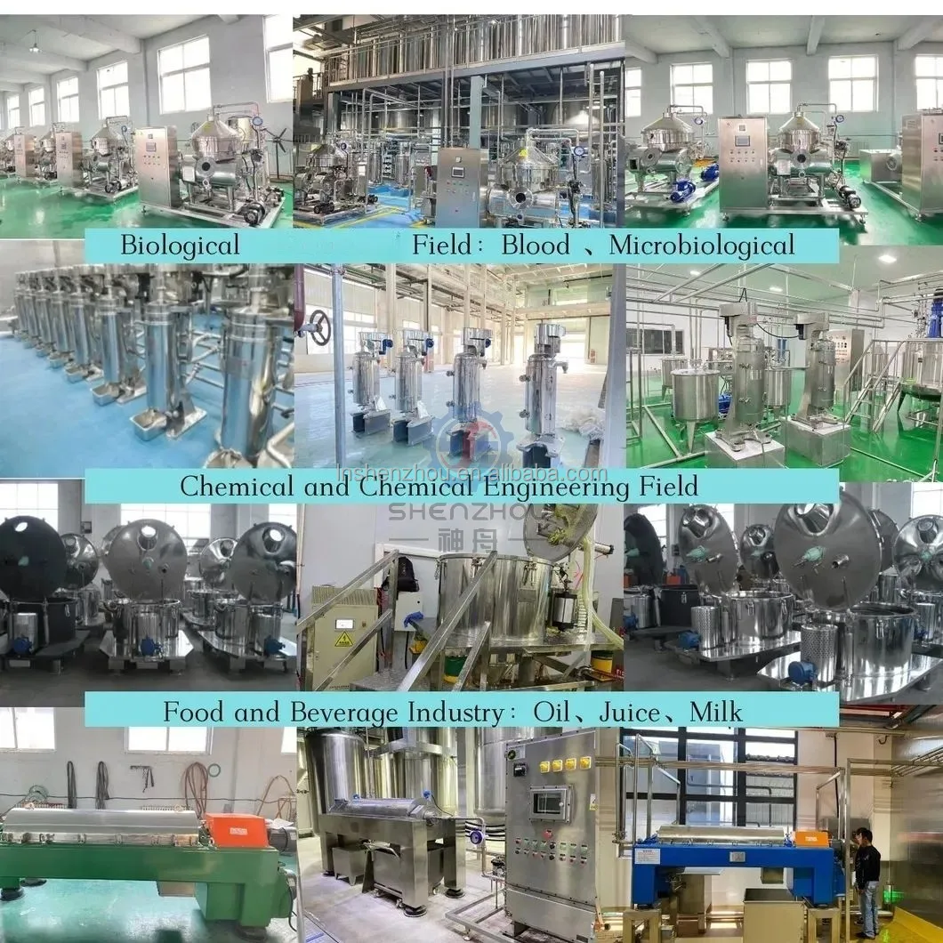 GQ105J Waste Oil Tube Centrifuge, Industrial Liquid-solid Separator