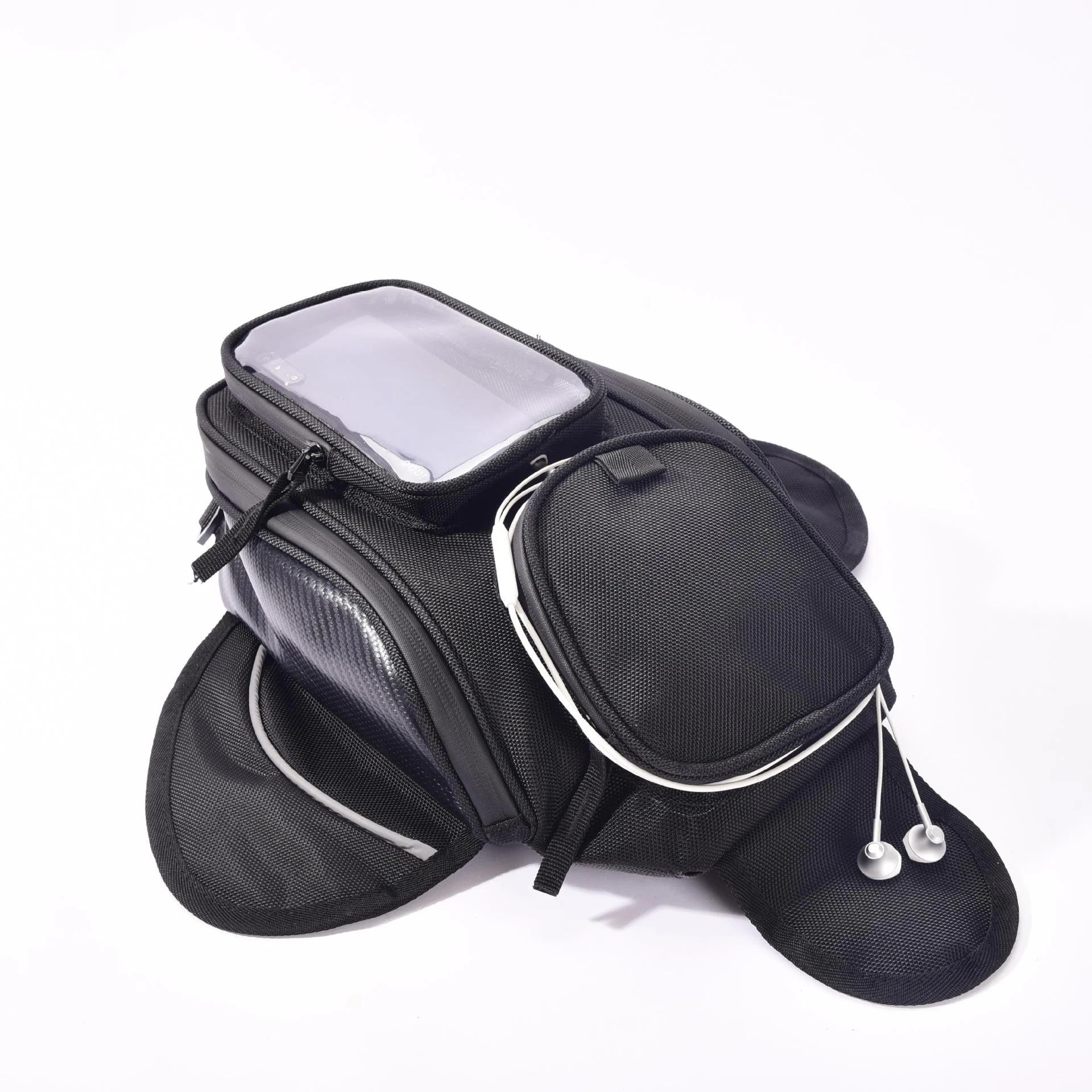 Magnetic Motorcycle Tank Bag Waterproof Motorbike Saddle Bag