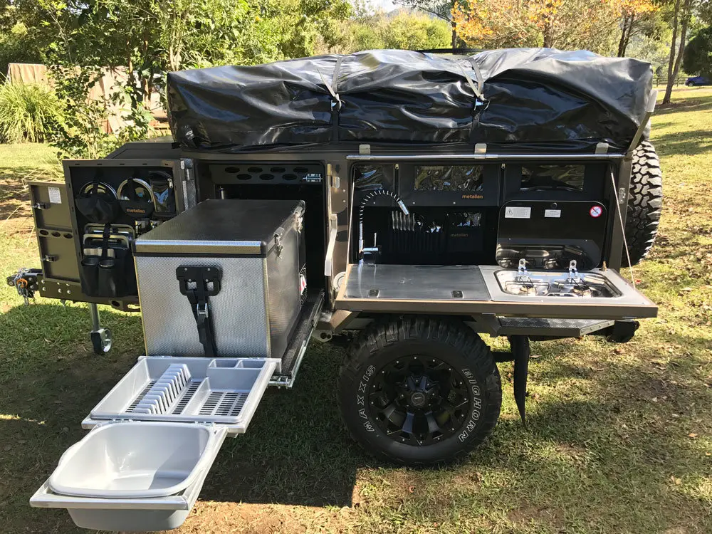 Ecocampor Small Adventure Camper Trailer RV Caravan for Sale
