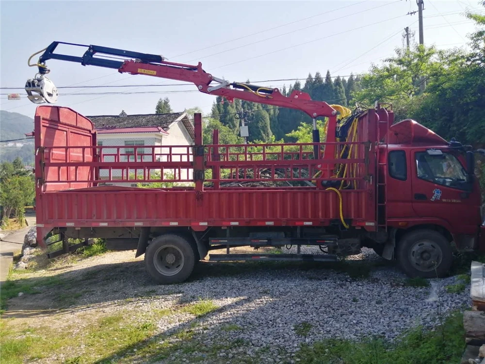 1 Ton - 12 Ton Log Skidder, Log Trailer Crane for Tractor