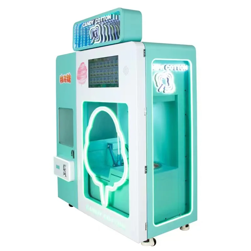 Industrial Cotton Candy For Vending Machine Coin Operated Cotton Candy