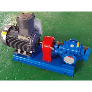 High Viscosity Stainless Steel Gear Pump with Electric Rotor for Resin Asphalt Stone and Wax Conveying OEM Customizable