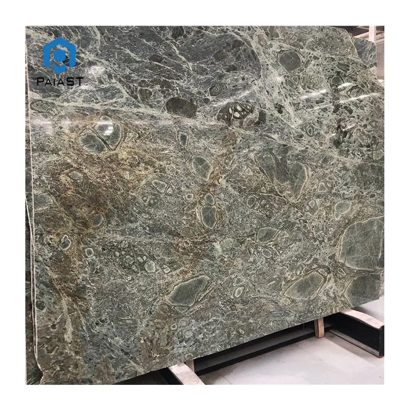 Import: Eksotik tabiiy tosh, polirovka qilingan fors emerald yashil rangdagi granit narxi