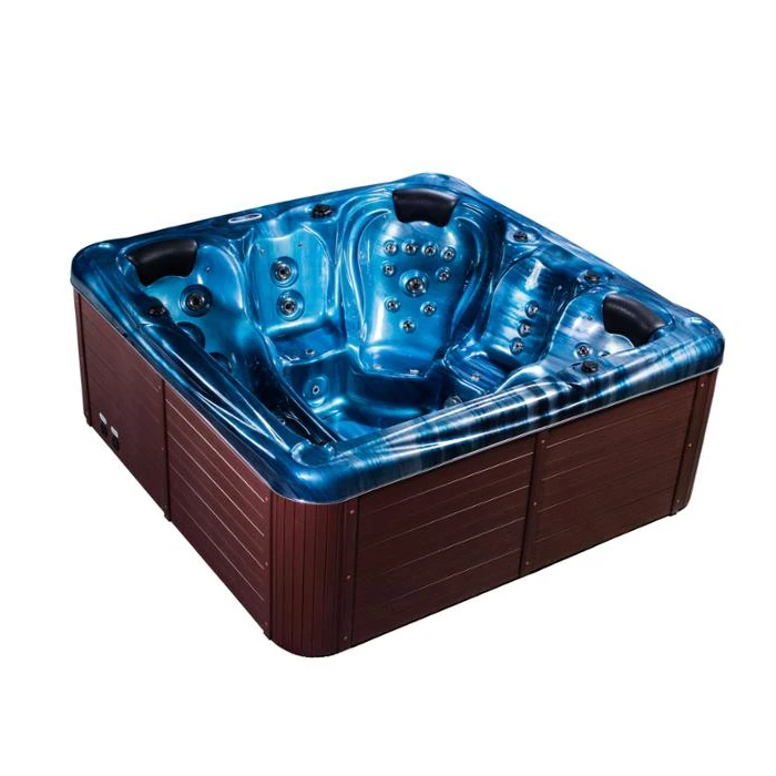 Наземный крытый/открытый спа-ванна/Гидромассажная гидромассажная Ванна ванна джакузи для массажа 2 человек