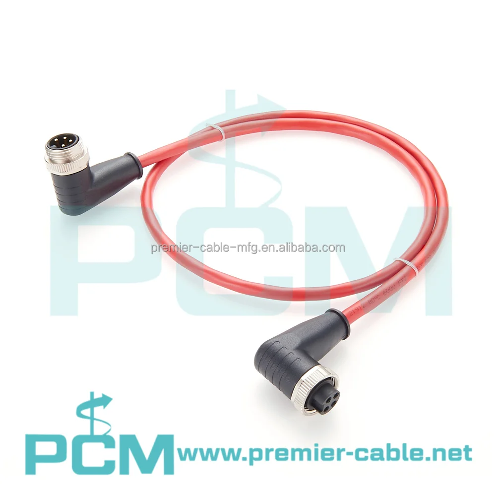 CC-Link Network FieldLink Power Cable with 7/8 inch 4Pin Angle Connector details