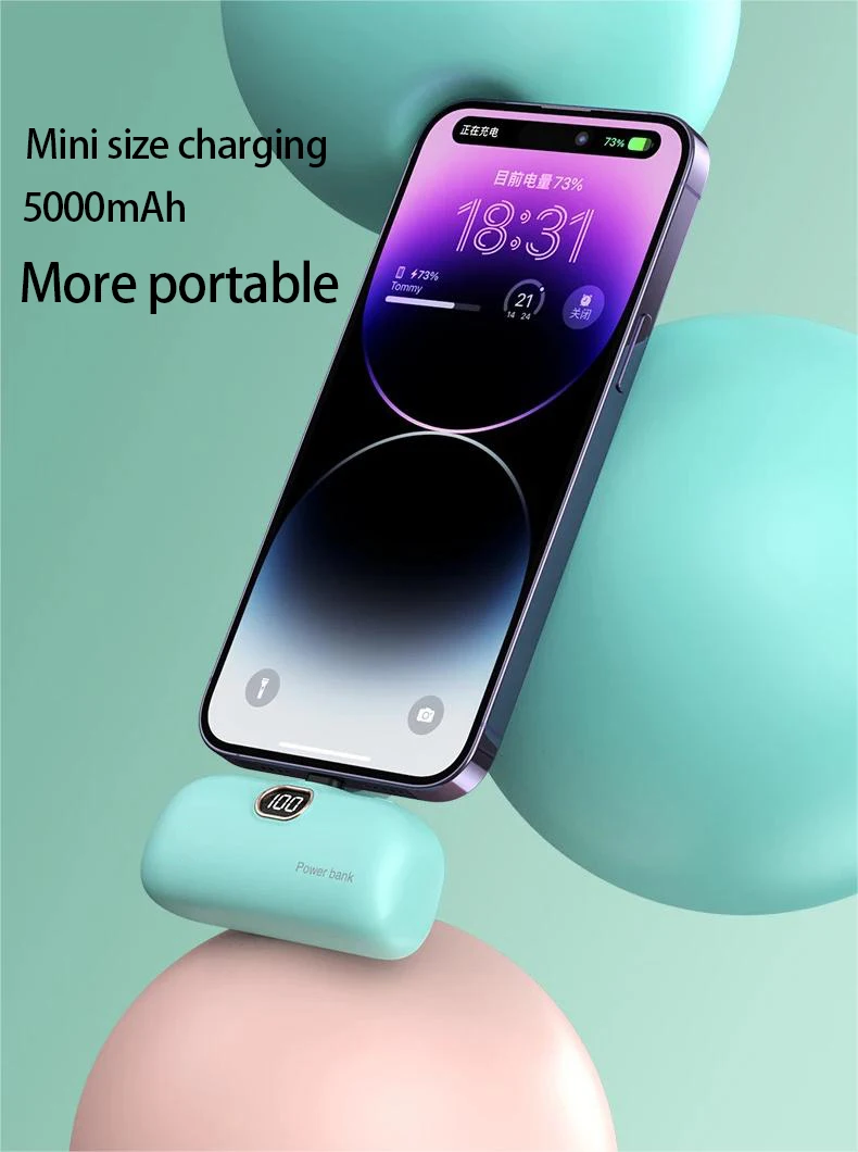 Wisdom-Tech Power Bank Printing Machine 20000mah 10w Wireless Charging Pad  Fast Charger Solar Street Light with Camera Outdoor