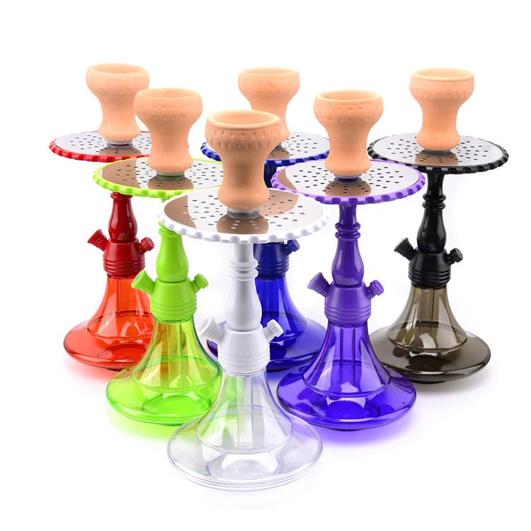 Hot Sale Fashion Hookah With Hookah Accessories Plastic Hookah Factory
