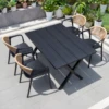 4 chair+130*90cm table