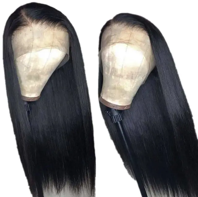 360 Full Lace Human Hair Wig Brazilian Virgin Human Hair Wigs Lace Front Cheap Transparent HD Lace
