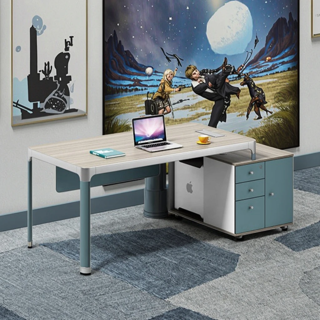 Modern Simple Design Office Computer Desk Elegant Desks for Home or Workspace