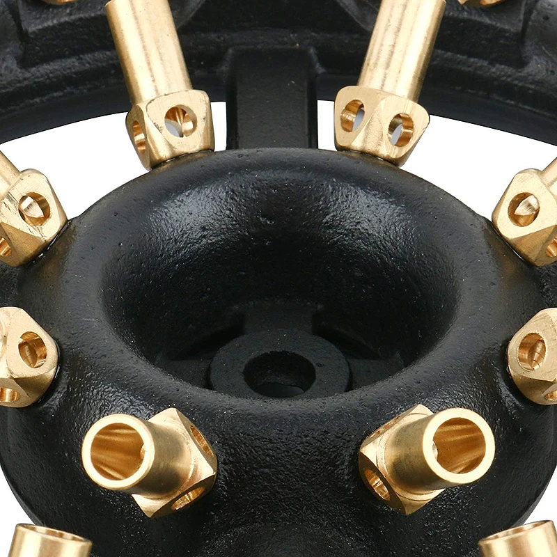 Commercial Use Natural Gas Jet Burner 32 Tips Jet Burner Brass Nozzle