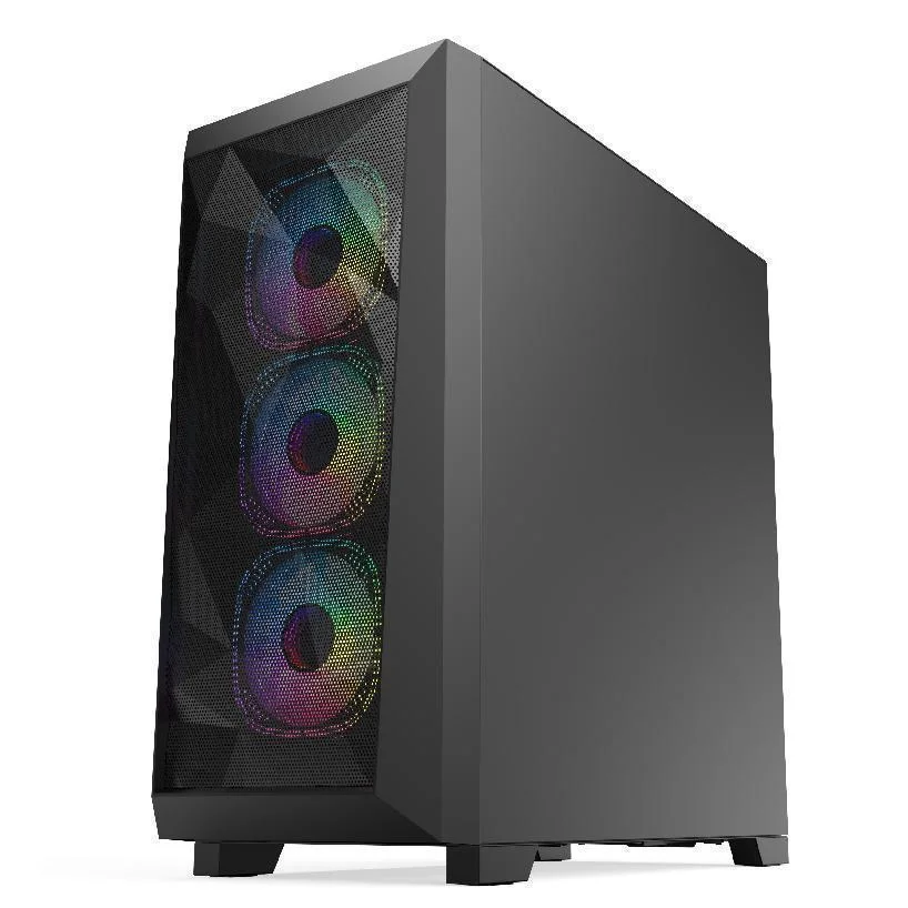 Wholesale Gaming Computer Cases With 4 Argb Fans Comput Case Pc Desktop