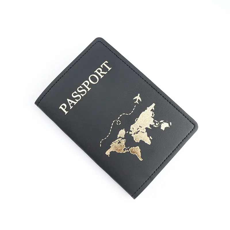 Pu Leather Passport Cover For Cards Travel Passport Holder Document ...