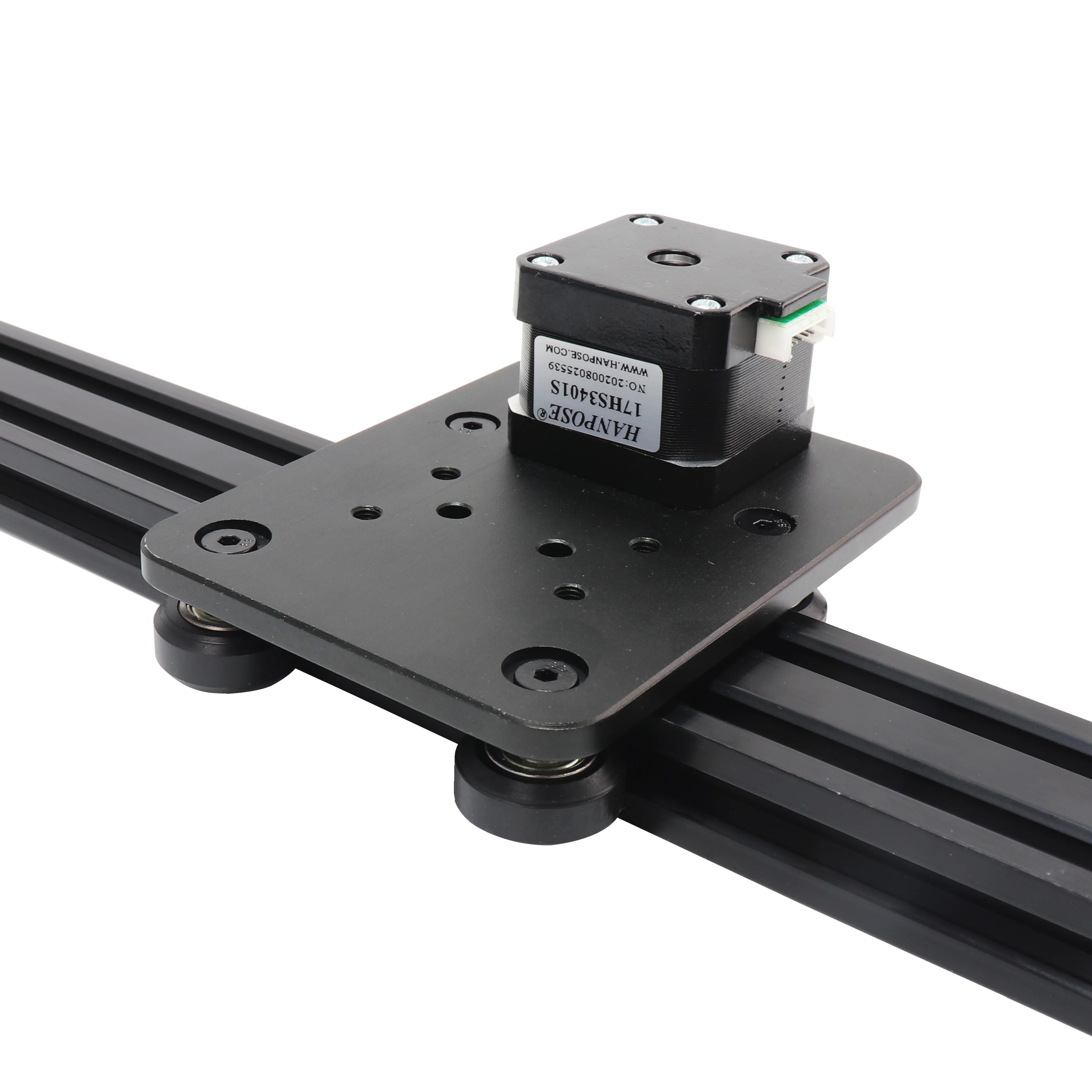 HPV8 Openbuilds Mini katı V yuvası kayış lineer modülü 400mm