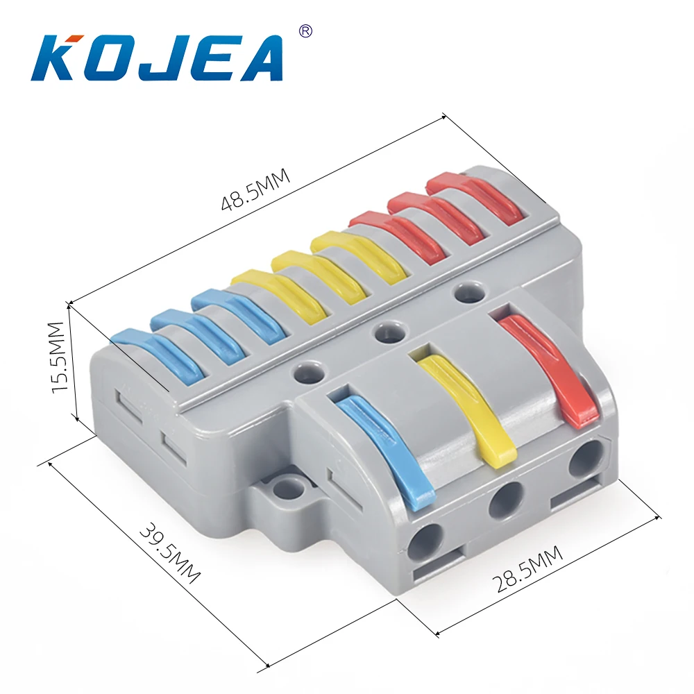 kejian direct factory wire in connectors CMK 412 wire push connector Wire terminal pin connector