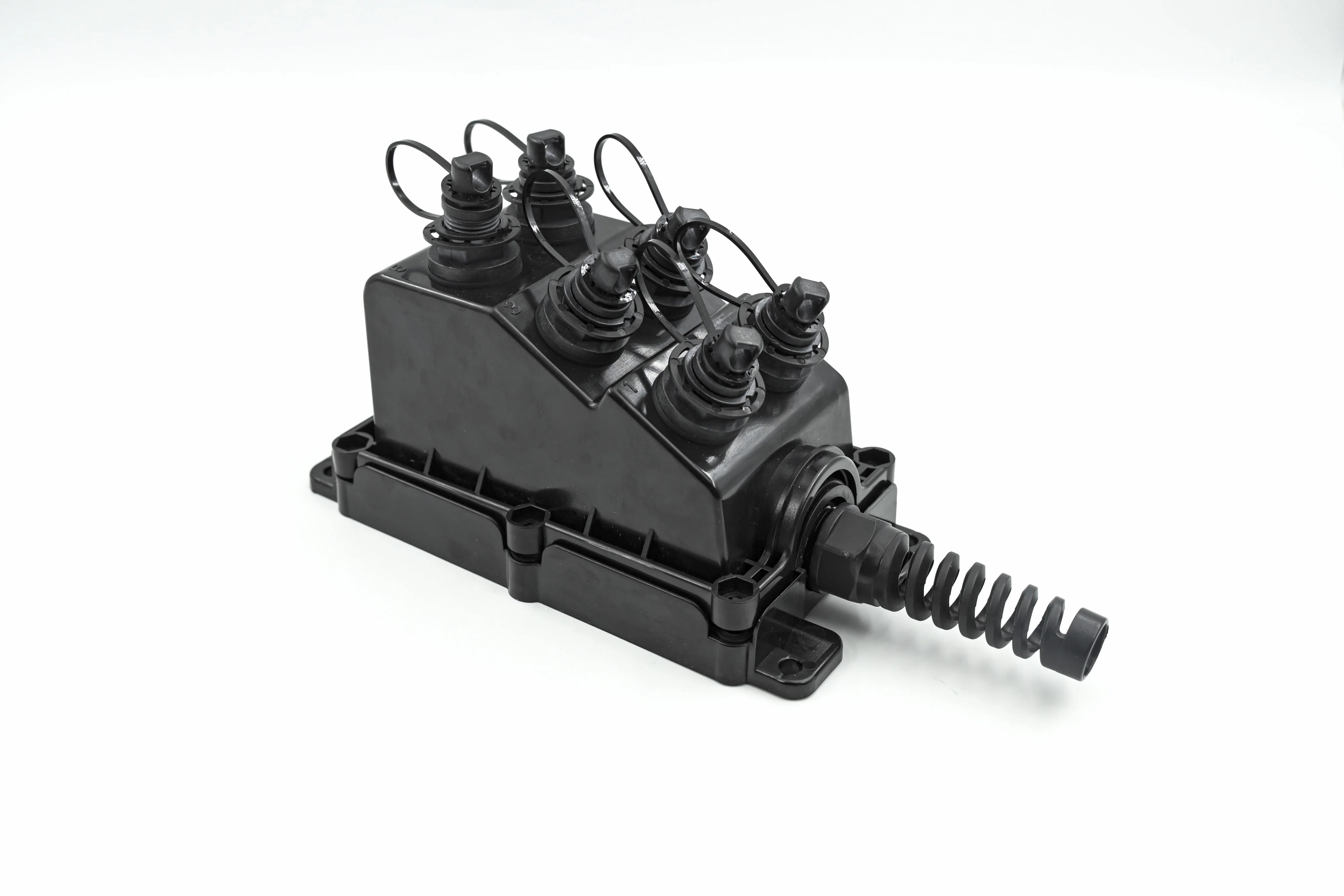 SC APC FTTA Fiber Optic Termination Box FTTH 4 Ports With 1x4 Splitter