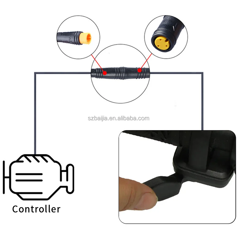 108X Thumb Throttle Button for Electric Scooters ABS Replacement Spare Parts for Trottinette Patinet