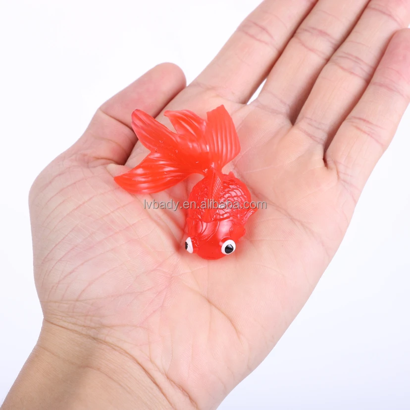 Rubber goldfish toy online