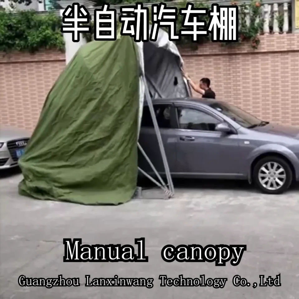 Wholesale Metal Frame Carport Folding Tent Canopy Carport Portable Shed ...