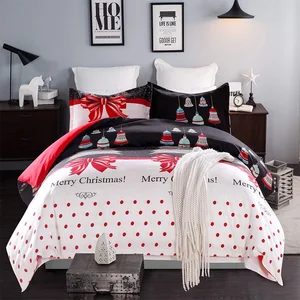 Hotel Home Unique Design Soft Comfortable Fabric Luxury Christmas Bedding Set Duvet Cover