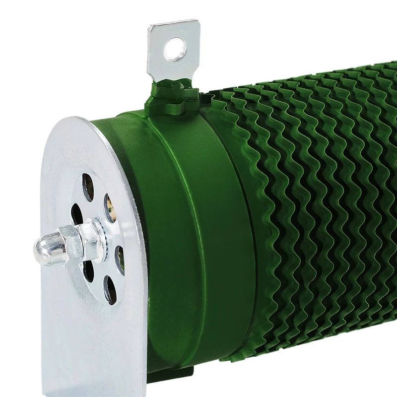 Resistore a involucro in alluminio dorato RX24 200 W 1R