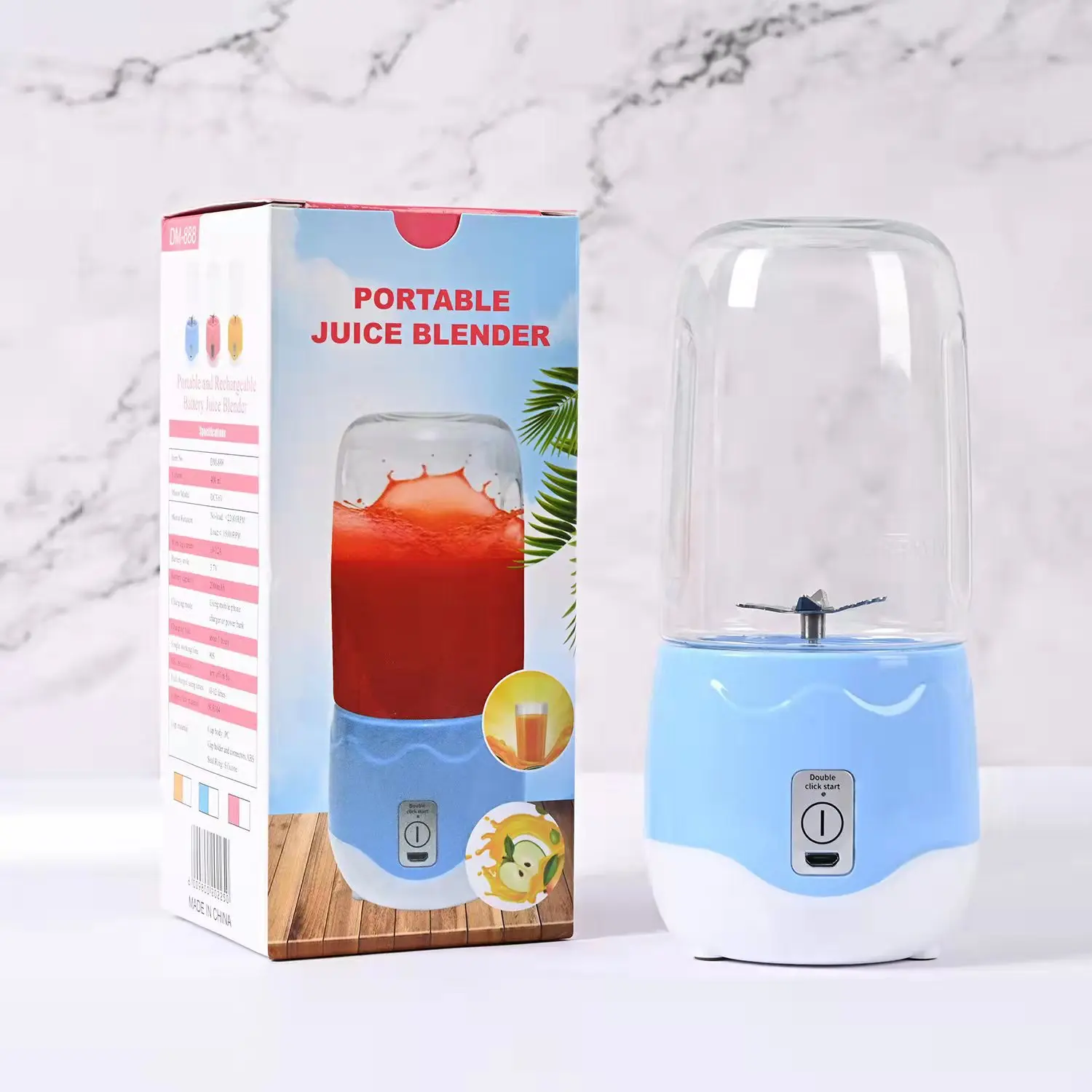 Buy Wholesale China Portable Blender Smoothie Juicer Cup Fruit Blender  Welcome To Order & Portable Blender Mini Juice Cup at USD 7