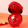5 piece set-watch necklace earrings ring gift box-t118k-2