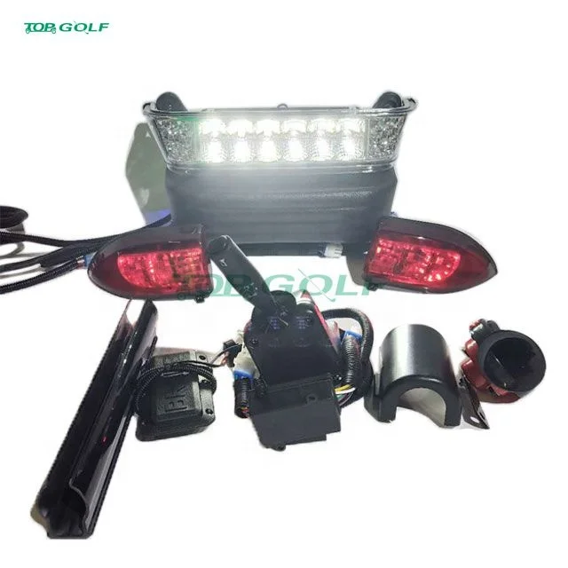 04" Up Club Car Precedent Led Light Kit 12 Volt Ezgo Golf Cart Head