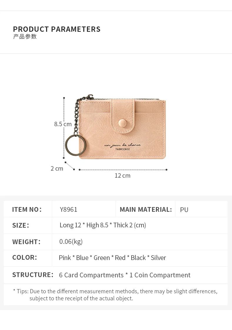 TAOMICMIC лидер продаж новый женский кошелек с монетами из мультфильма простой ПУ многофункциональный мини-брелок на молнии сумка для карт девочек