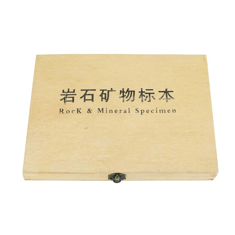 product customized natural mineral rock specimens box set wholesale rough crystal specimen stones science education kit medical science-3