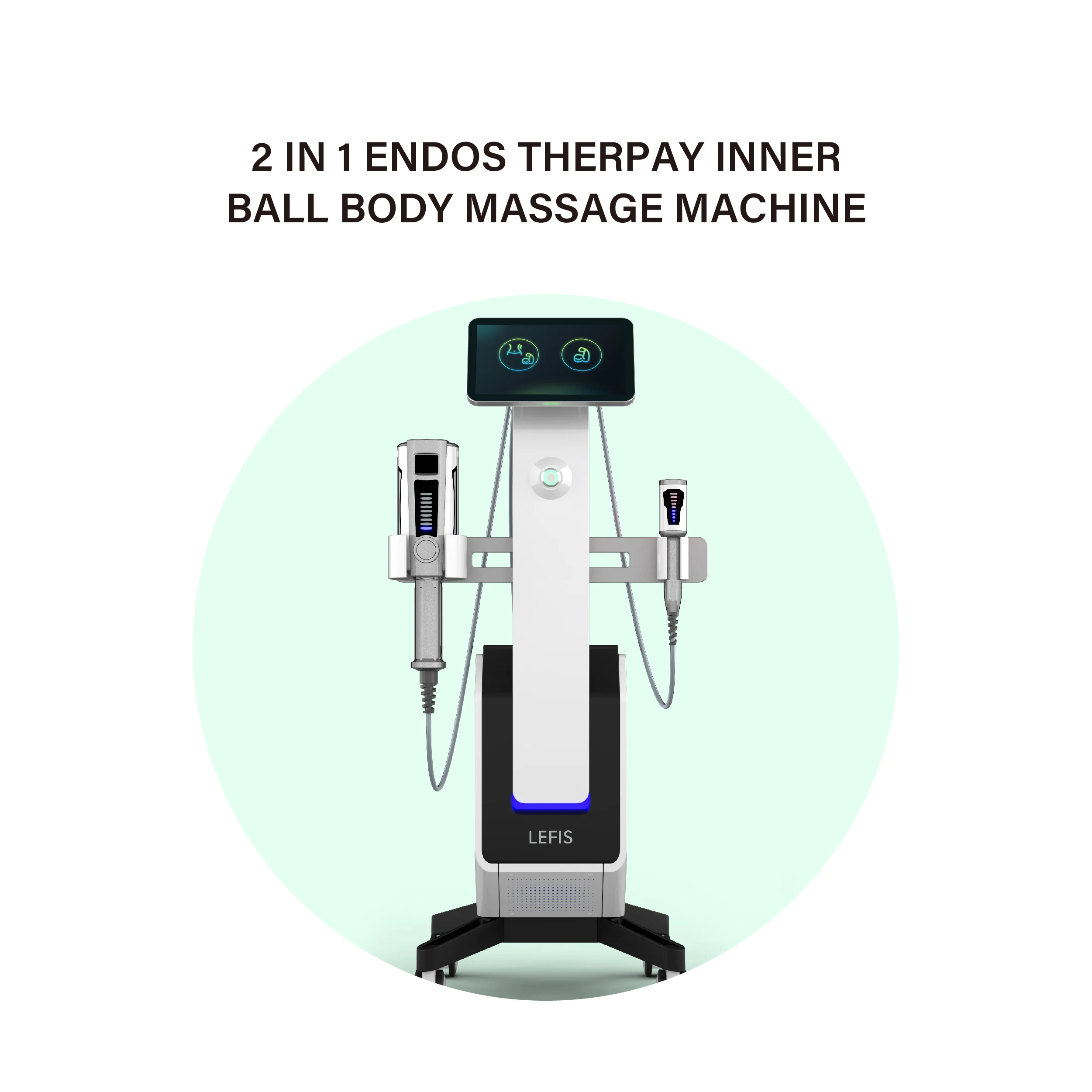 360 Degree Endo Therapy Machine Cellulite Spheres Inner Ball Roller Bbody Shaping Endo Massage Machine