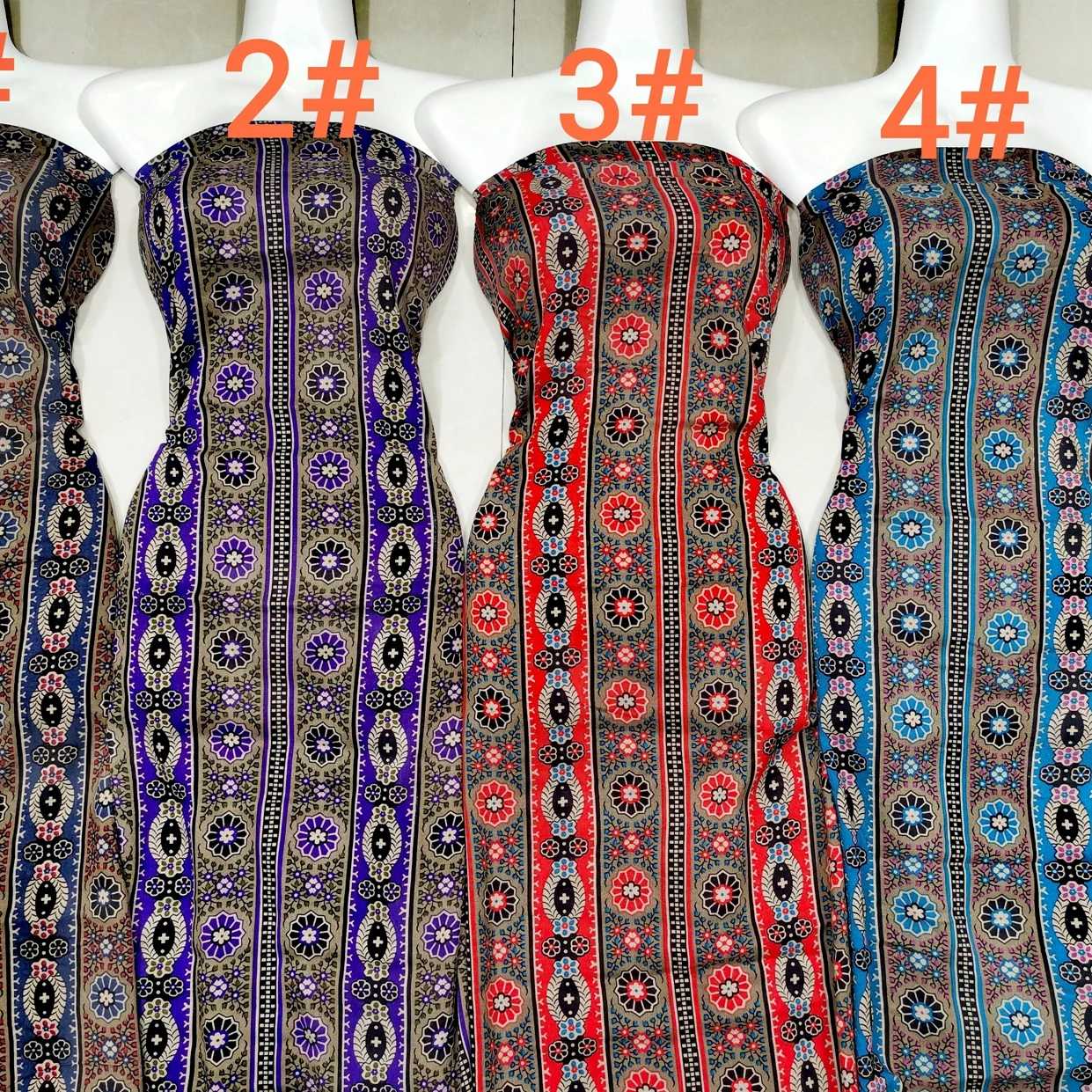 Оптовая продажа Высококачественная 100% искусственная ткань для одежды с принтом весны и лета 2023