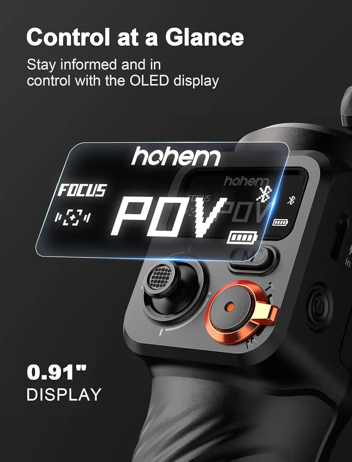 Hohem Isteady M6 Kit - 3-Axis Gimbal Stabilizer for Smartphone