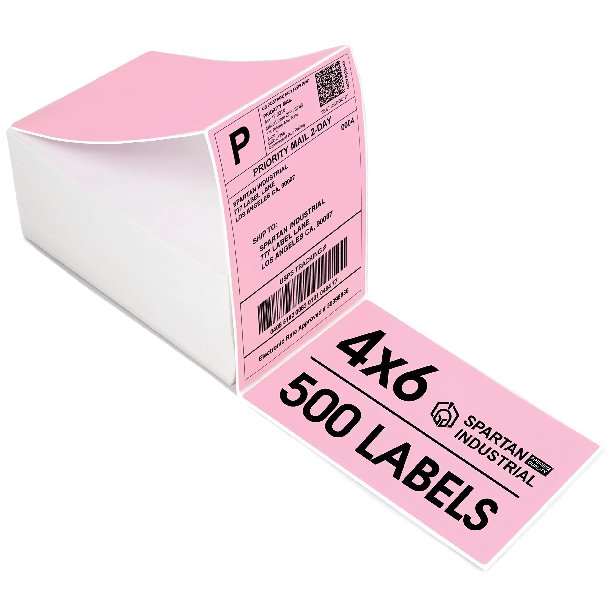 Manufacturer Custom Color Thermal Adhesive Labels Sticker Direct Thermal Printing Shipping Labels for Industrial Grocery Use supplier