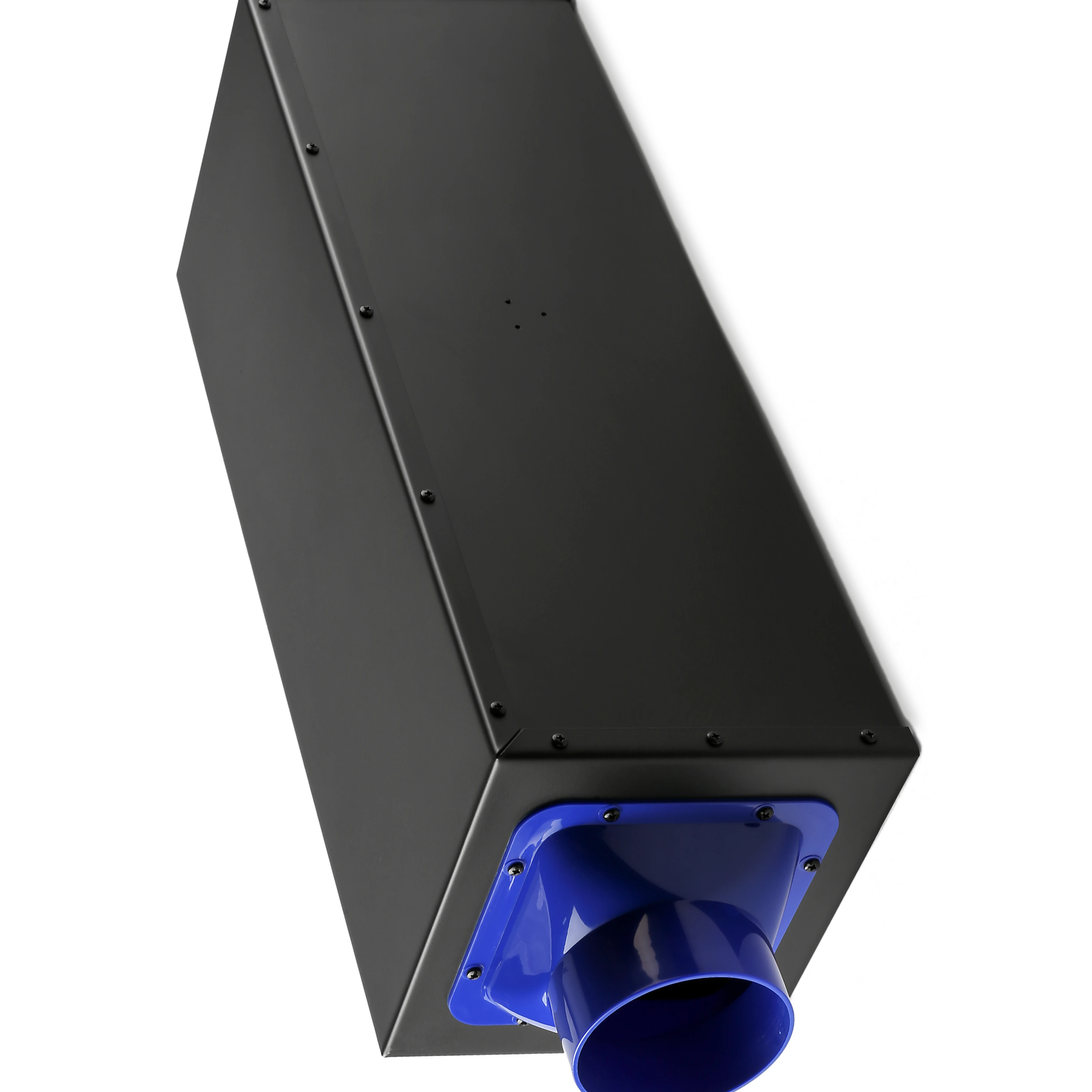 New wind muffling branch/sound attenuator