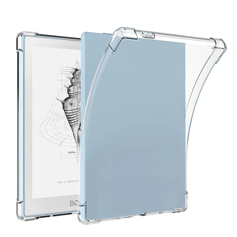 High Clear Transparent TPU Case For Boox Go Color 7 Ereader Tablet Anti-yellow Protective Cover For Book Tab Ultra C Pro factory