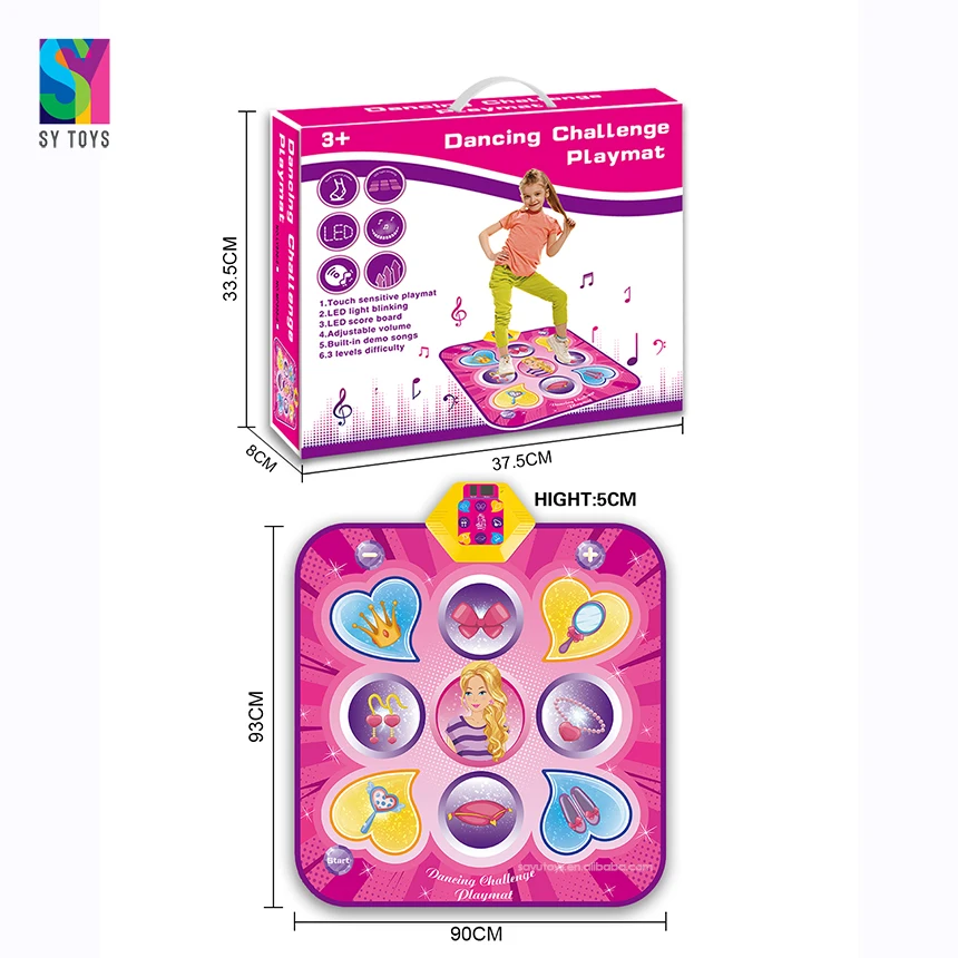 Sy Toys Electronic Dance Mats Dancing Toys For Kids Dance Mixer Rhythm
