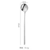 410 # Argent 15cm Petite cuillère ronde