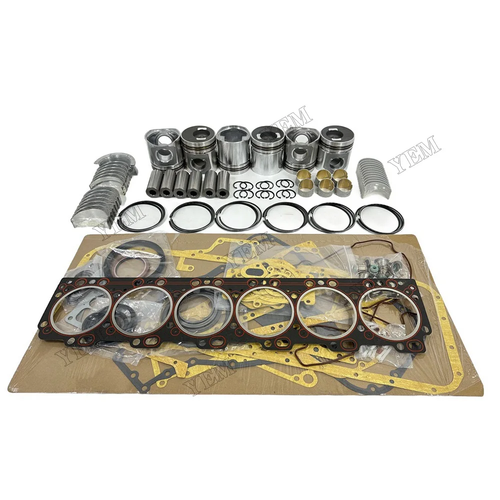 Engine Rebuild Kit With Piston Ring Cylinder Gaskets Bearings Fit for 6CT Engine Parts 3