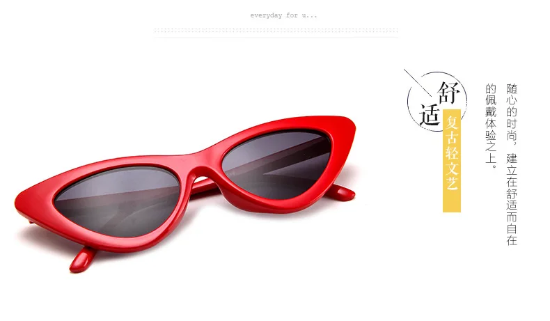 Gafas de sol retro ojo de gato con montura pequeña, gafas de sol a la moda para hombre y mujer, venta al por mayor, tonos Vintage, tendencia 2024