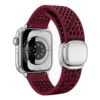 Wine Red with Black