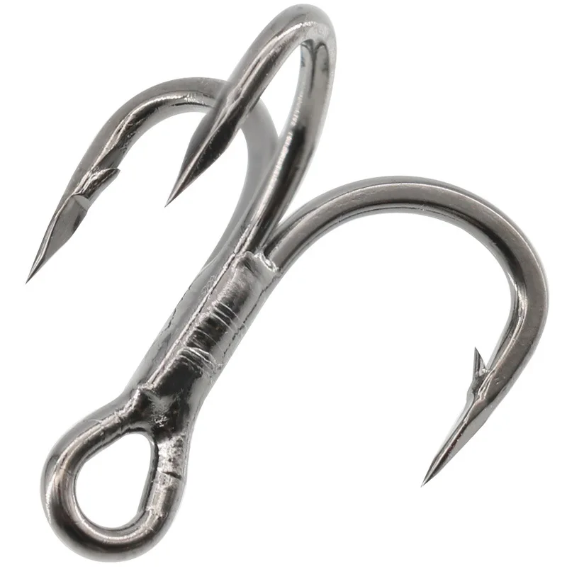 Treble Hook #4 #6 #8 in Black Nickle - China Fishing Lure and Fishing Hooks  price