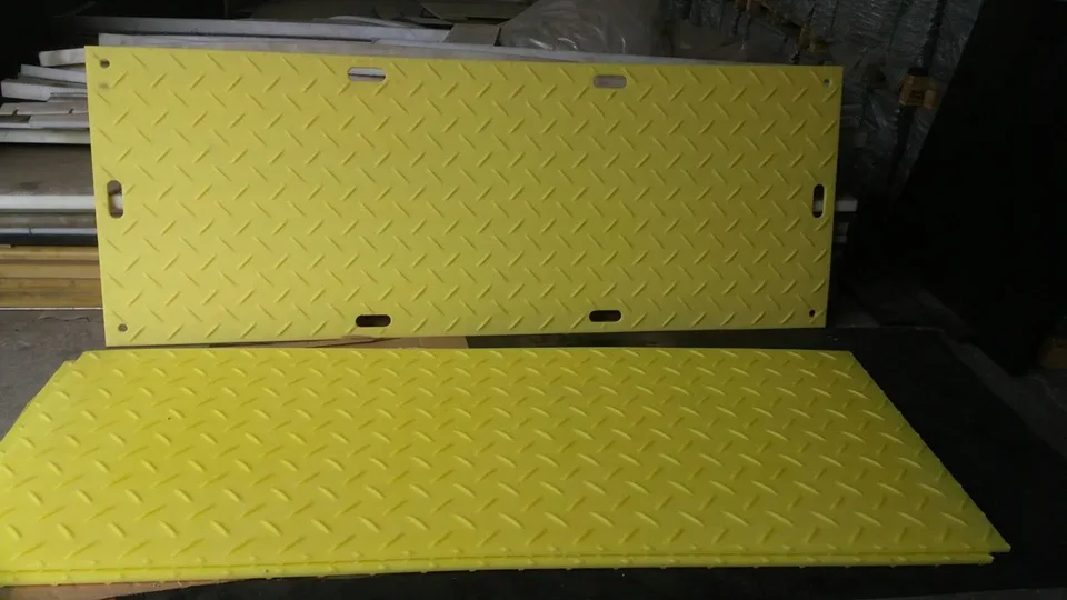 Excavator Ground Protection Mat 4x8 Eco-friendly  Hdpe Construction Mud Mat for Temporary Street