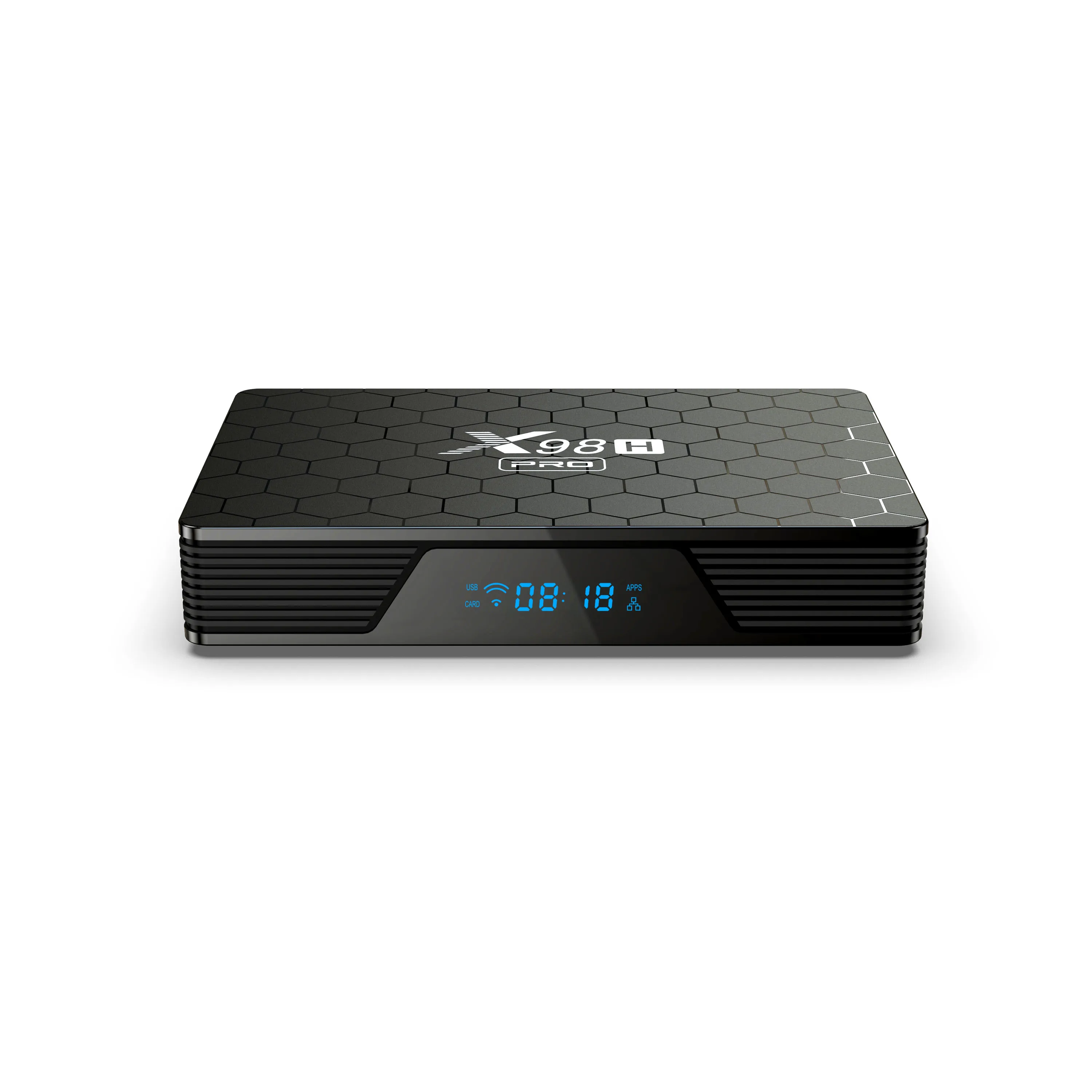 Factory Latest Android 12 X98H Pro H618 High Speed Wifi 6  Smart Tv Box Support Mobile Phones and Tablets Screen Sharing