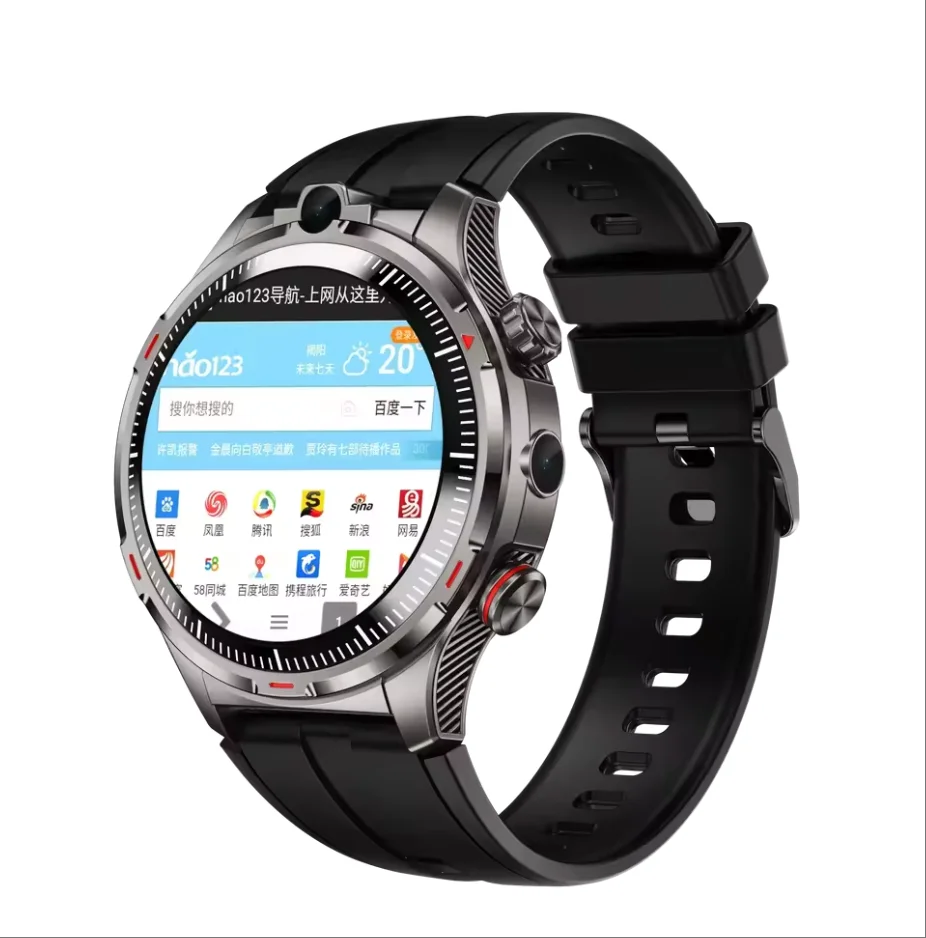 LW12 Smart Watch Dual Camera, 1000mah Battery, IP68 Waterproof