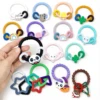 Custom silicone round teething ring